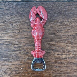 Mariposa Red Lobster Bottle Opener